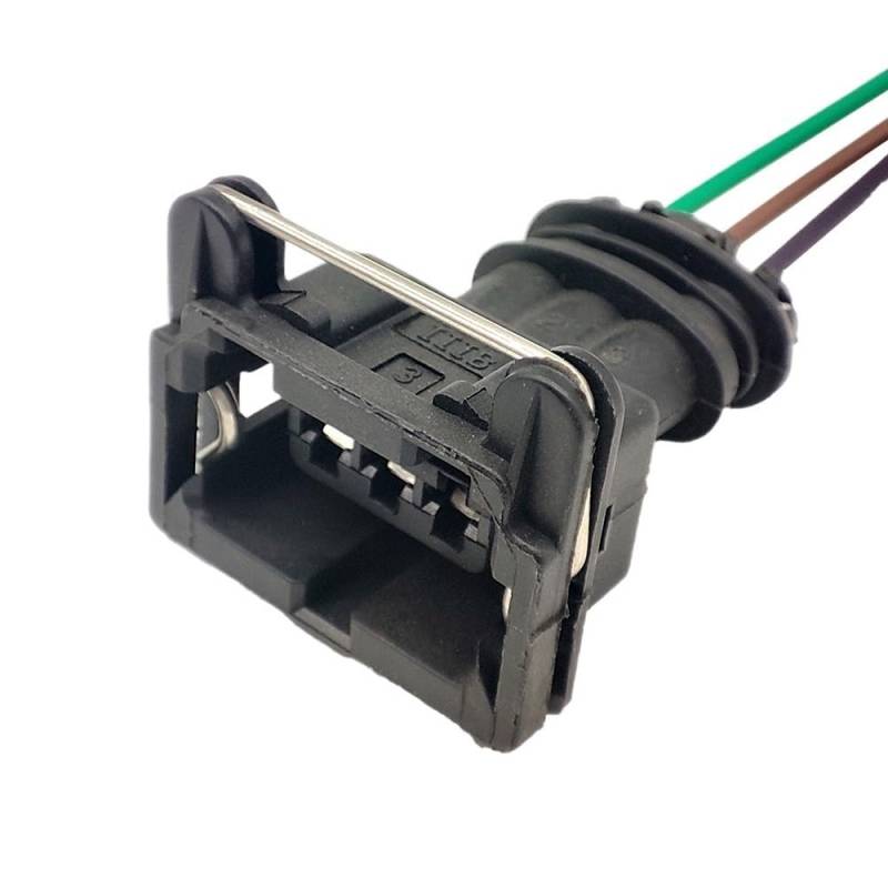 HZSMYXGS 3 Pin 282191-1 282729-1 Wasserdichter Kraftstoffinjektor-Anschluss EV1 Auto Power Timer-Anschluss Sensorstecker 1-962581-1 Auto Sensorstecker von HZSMYXGS