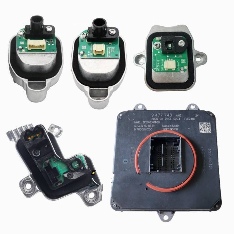 HZSMYXGS Kompatibel Mit 3er F30 LCI 63117419620 63117419615 Auto-DRL-Leuchten Vorschaltgerät Scheinwerfer-Steuergerät ECU-Set 9477748 63117419619 Lichtmodul Auto(Left Set) von HZSMYXGS