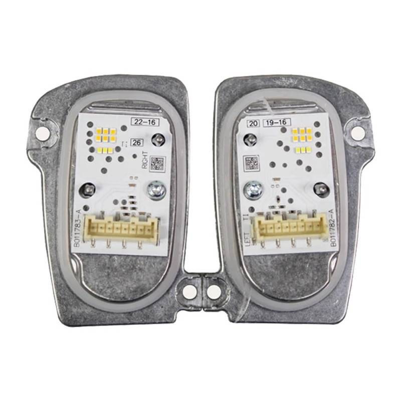 HZSMYXGS Kompatibel Mit A3 S3 8V0998473A 8V0998474A 90071302 90071303 B011782-A B011783-A Matrix-Scheinwerfer-DRL-Autolichtmodul Lichtmodul Auto(1 Pair) von HZSMYXGS