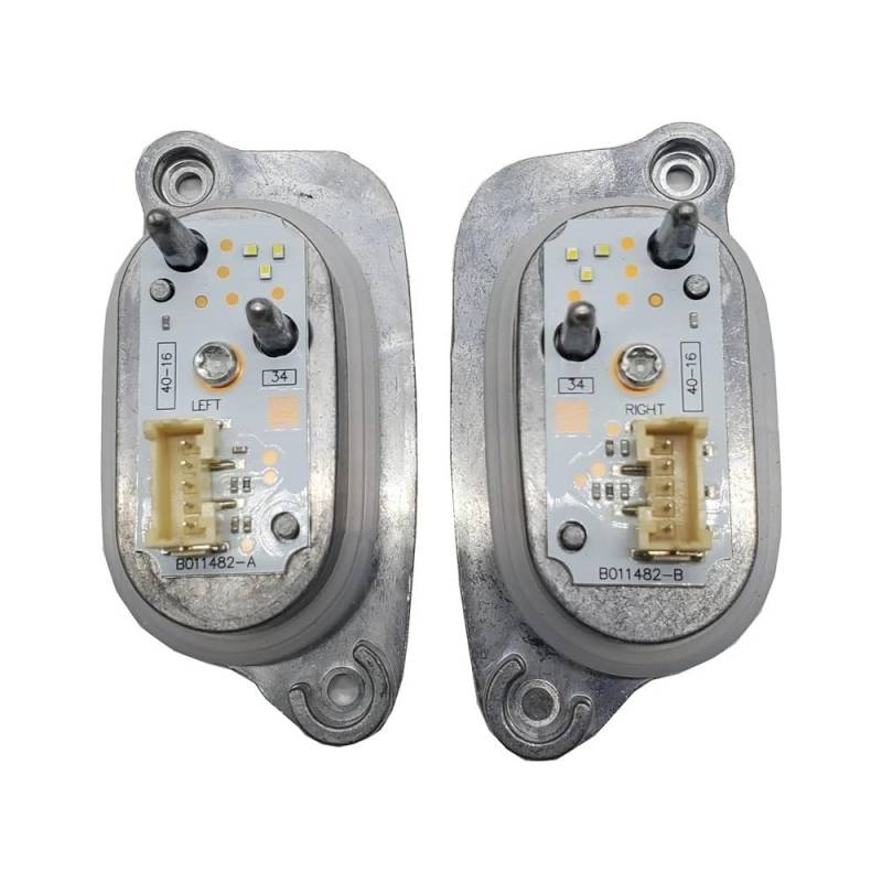 HZSMYXGS Kompatibel Mit A3 S3 Xenon-Scheinwerfer 90070222 90070223 8V0998473 8V0998474 Tagfahrlichtmodule Autozubehör Lichtmodul Auto(Left and Right) von HZSMYXGS