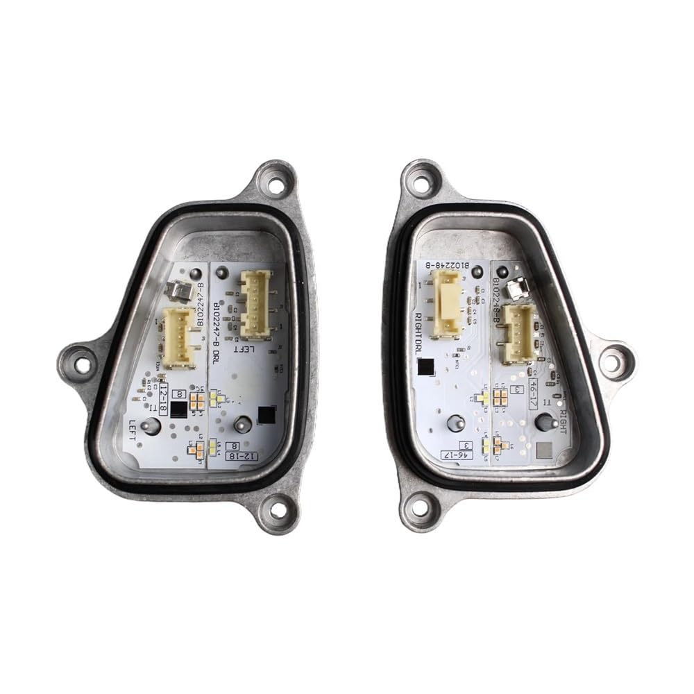 HZSMYXGS Kompatibel Mit Seat Für Arona KJ7 2021–2024 6F0941475 6F0941476 DRL Tagfahrlichtquelle Auto-Frontscheinwerfermodul Mit Kühlkörper Lichtmodul Auto(1 Pair) von HZSMYXGS