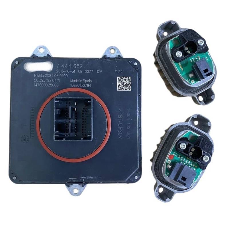 HZSMYXGS Kompatibel mit 1 Serie für F20 F21 LCI 114d 116d 116i 118d 63117428425 Scheinwerfer-Controller-Modul 7444682 Frontlicht-Ersatzsatz Lichtmodul Auto(1 Side kit) von HZSMYXGS