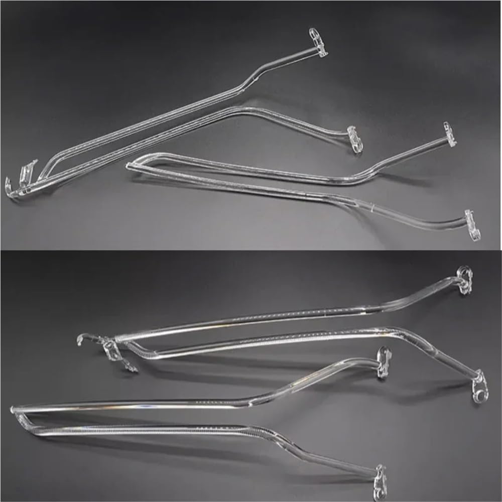 HZSMYXGS Kompatibel mit Q7 2016-2019 DRL Autoblende Scheinwerferführung Tagfahrlicht Röhre Lichtleiste weißes Licht Lichtmodul Auto(1 Pair Headlights) von HZSMYXGS
