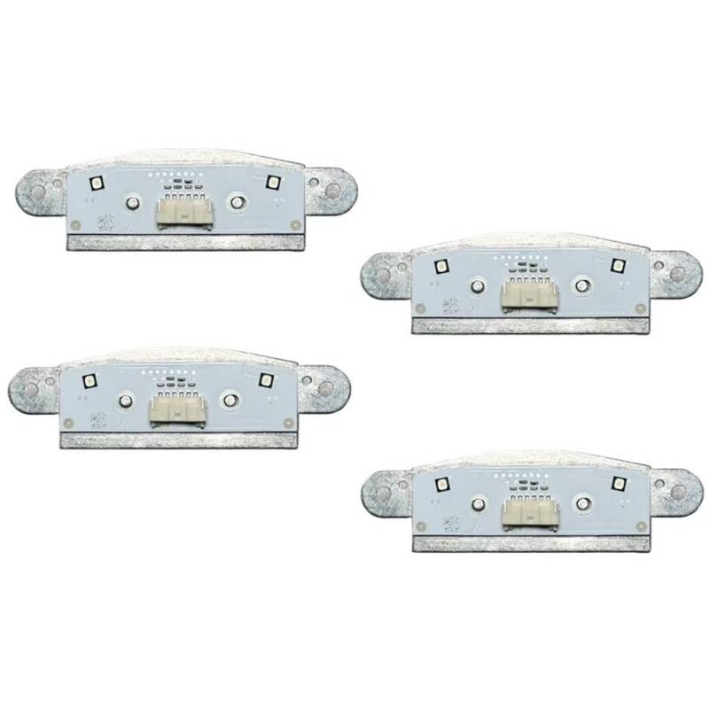 HZSMYXGS Kompatibel mit X3 X4 F25 F26 2014-2018 Gelb Weiß DRL Tagfahrlicht Board DRL Quelle Modul 4 stücke Lichtmodul Auto(Yellow) von HZSMYXGS