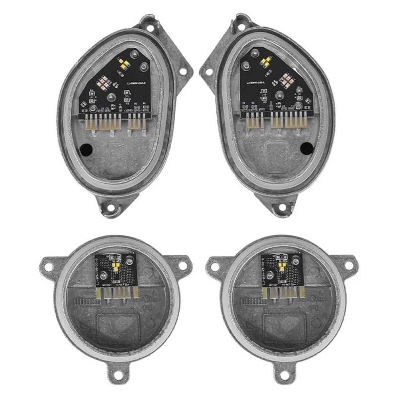 HZSMYXGS Kompatibel mit X5 für G05 X6 G06 40ix 50ix SUV 2020 2021 2022 Gelbe DRL-Module Tageslicht-Scheinwerferplatinen Lichtmodul Auto von HZSMYXGS
