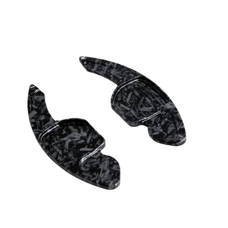 HZSMYXGS Lenkrad Paddles Kompatibel mit A3 für A4 A4L A5 A6 A7 A8 Q3 Q5 Q7 für TT S3 R8 MK2 S5 Auto-Lenkrad-Schaltpaddel-Verlängerung(Satin Black) von HZSMYXGS