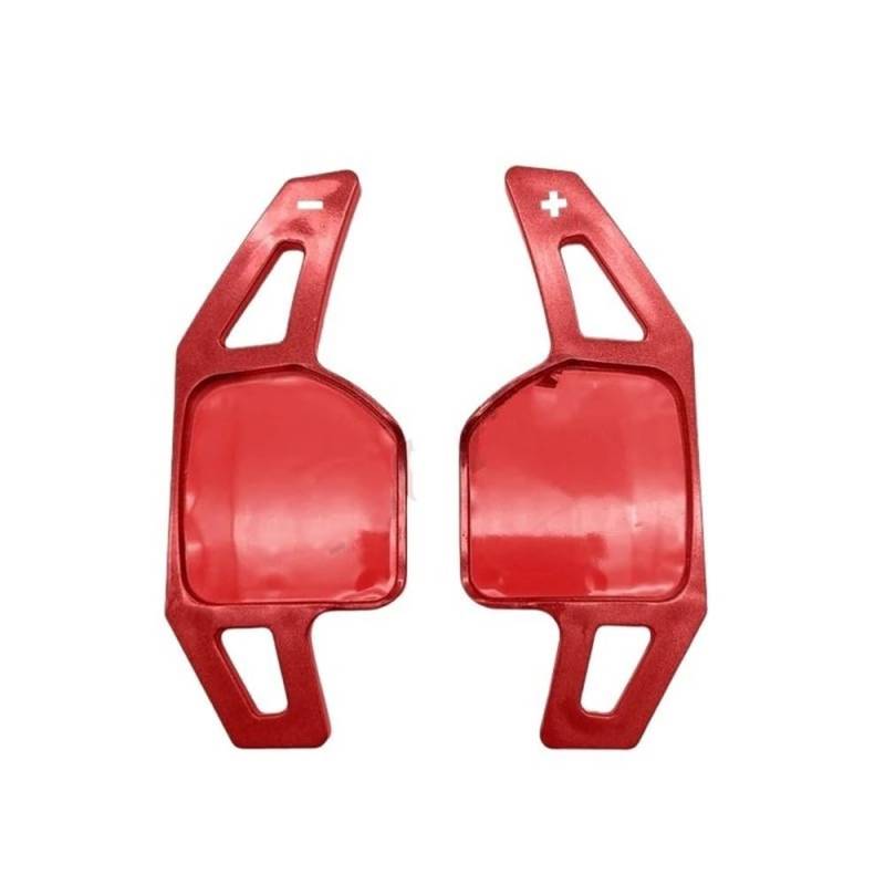 HZSMYXGS Lenkrad Paddles Kompatibel mit A3 für A4L B8 A5 A6 A8 R8 S5 Q7 für TT 2021 2013 2014 2015 2016 Auto-Lenkrad-Paddle-Shift-Zubehör(Red) von HZSMYXGS