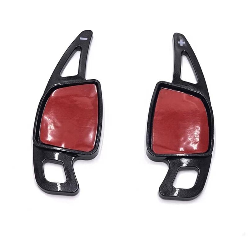 HZSMYXGS Lenkrad Paddles Kompatibel mit A6 für S6 A7 S7 A8 2019 2020 2021 Auto-Lenkrad-Schaltwippen-Schalthebel Autozubehör(Pearl Black) von HZSMYXGS