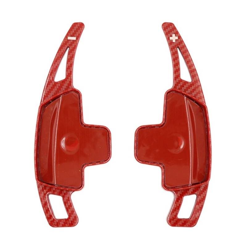 HZSMYXGS Lenkrad Paddles Kompatibel mit Benz für CLA 2015 2016 2017 2018 2019 2020 Lenkrad-Schaltpaddel-Autozubehör(Carbon Red) von HZSMYXGS