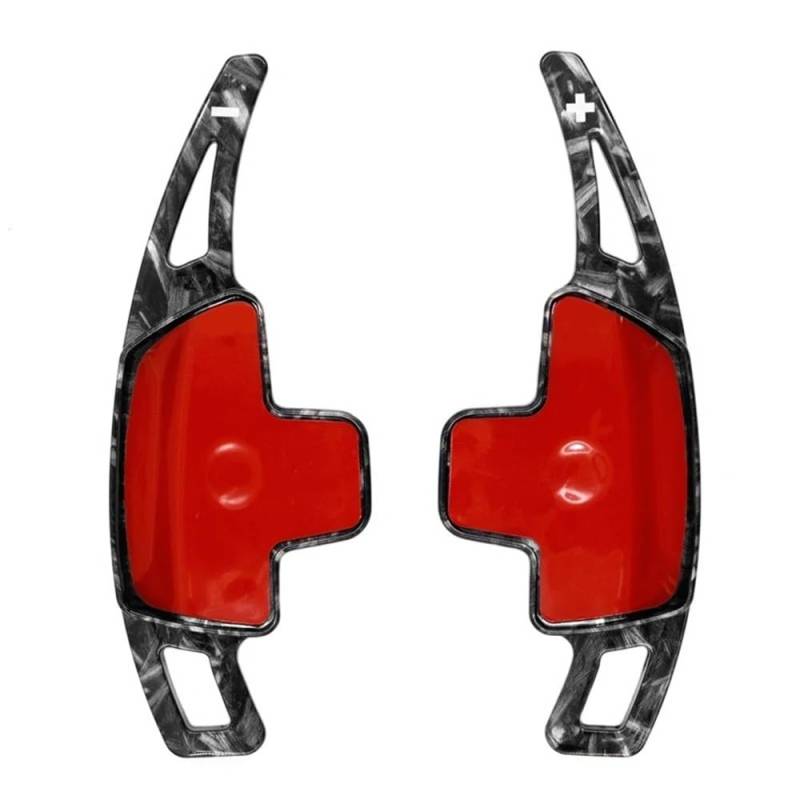 HZSMYXGS Lenkrad Paddles Kompatibel mit Benz für CLA 2015 2016 2017 2018 2019 2020 Lenkrad-Schaltpaddel-Autozubehör(Forged Carbon) von HZSMYXGS