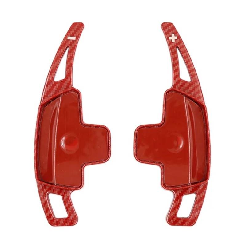 HZSMYXGS Lenkrad Paddles Kompatibel mit Benz für CLA 2015 2016 2017 2018 2019 2020 Lenkrad-Schaltwippe(Carbon Red) von HZSMYXGS