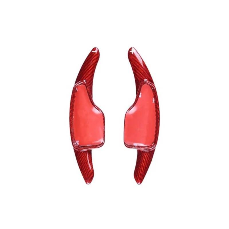 HZSMYXGS Lenkrad Paddles Kompatibel mit Chevrolet für Camaro 2016 2017 2018 2019 2020 2021 2022 2023 Auto-Lenkrad-Schaltwippen-Verlängerung(Red) von HZSMYXGS