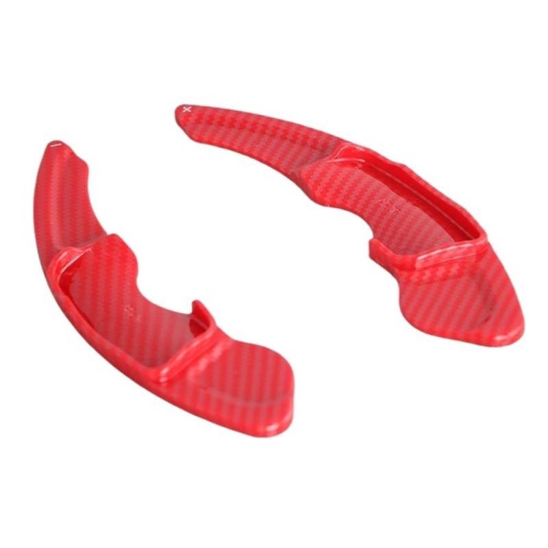 HZSMYXGS Lenkrad Paddles Kompatibel mit Lexus für is 2013 2014 2015 2016 Lenkrad-Schaltwippe für Kraftfahrzeuge(Carbon Red) von HZSMYXGS