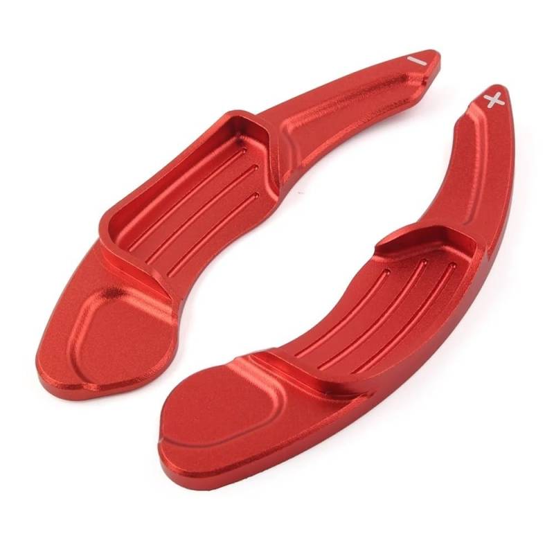 HZSMYXGS Lenkrad Paddles Kompatibel mit Lincoln für MKC 2013 2014 2015 2016 2017 2018 2019 2020 Auto-Lenkrad-Schaltwippen-Verlängerungsschalthebel(Red) von HZSMYXGS