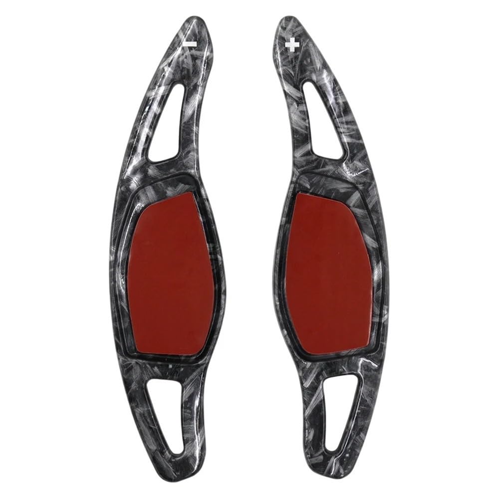 HZSMYXGS Lenkrad Paddles Kompatibel mit RS Q3 Q8 2020 2021 2022 Auto-Lenkrad-Schaltwippen-Verlängerung(Forged Pattern) von HZSMYXGS