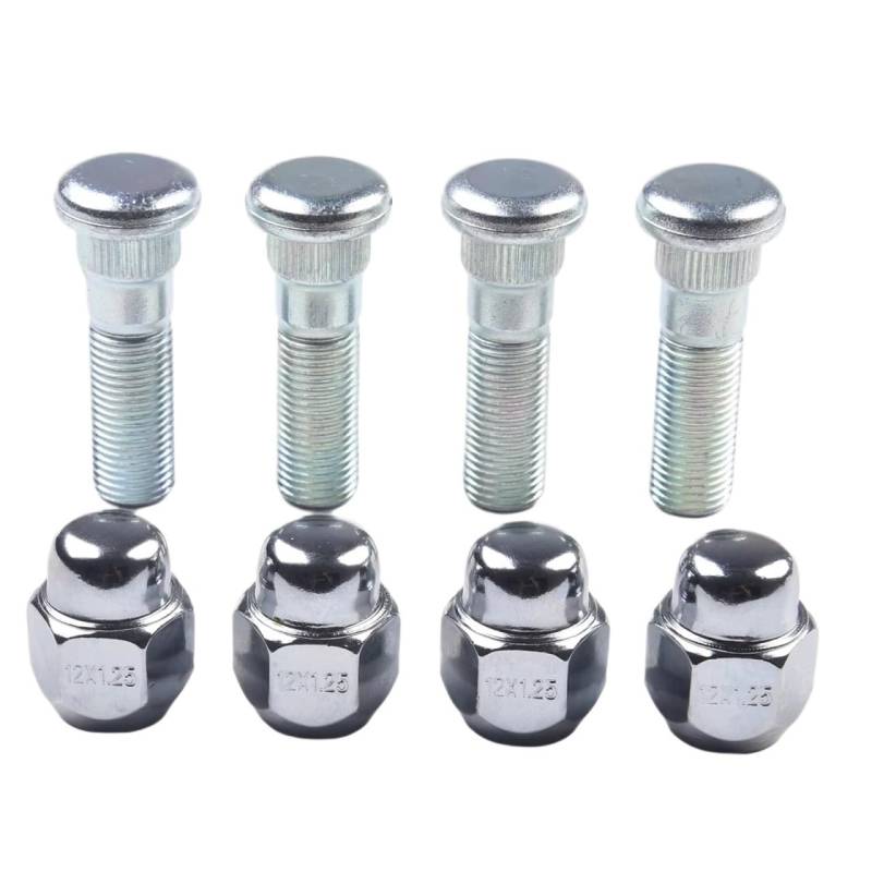 HZSMYXGS Radschrauben Kompatibel mit Subaru für Ascent 2019 für BRZ 2013-2019 Radnabenbolzen-Muttern-Set Stahlradnabenbolzen 28365FE001 28171AJ000 von HZSMYXGS