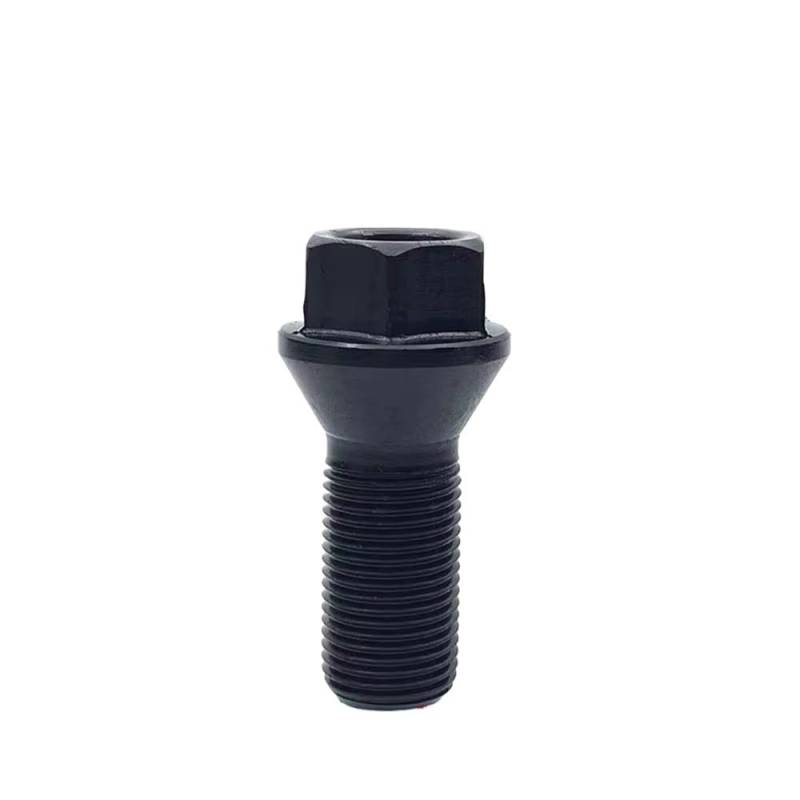 HZSMYXGS Radschrauben Kompatibel mit X1 für X2 für X3 für X4 für X5 für X6 für E70 für E71 Auto-Radmutternschrauben Schwarze Stahlschrauben Radschrauben Rad(L) von HZSMYXGS
