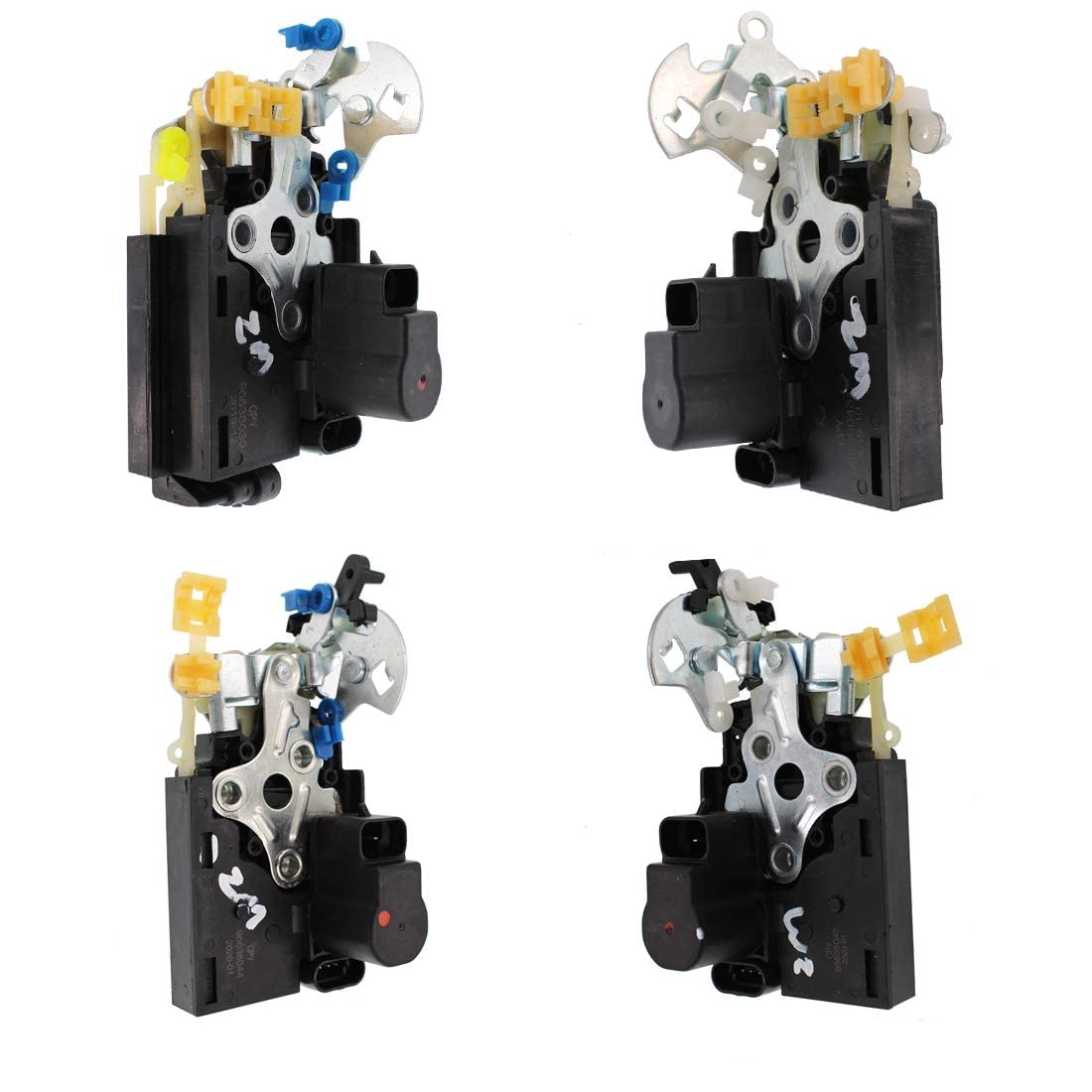 HZTWFC 4 Stück vorne links rechts und hinten links rechts Türschloss Zentralverriegelungsaktuator OEM # 96636039 96636043 96636044 96636045 für Chevrolet Epica Daewoo Tosca HZTWFC 4 Stück vorne links rechts und hinten links rechts Türschloss Zentralverriegelungsaktuator OEM # 96636039 96636043 96636044 96636045 für Chevrolet Epica Daewoo Tosca von HZTWFC