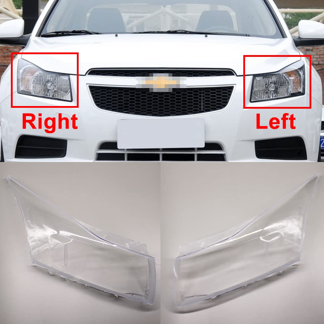 HZYCKJ Ein Paar Auto Frontscheinwerfer Abdeckung Scheinwerfer Lampenschirm Lampenabdeckung Scheinwerfer licht glas Abdeckung Objektiv Shell Caps Für Chevrolet Cruze 2008-2013 HZYCKJ Ein Paar Auto Frontscheinwerfer Abdeckung Scheinwerfer Lampenschirm Lampenabdeckung Scheinwerfer licht glas Abdeckung Objektiv Shell Caps Für Chevrolet Cruze 2008-2013 von HZYCKJ