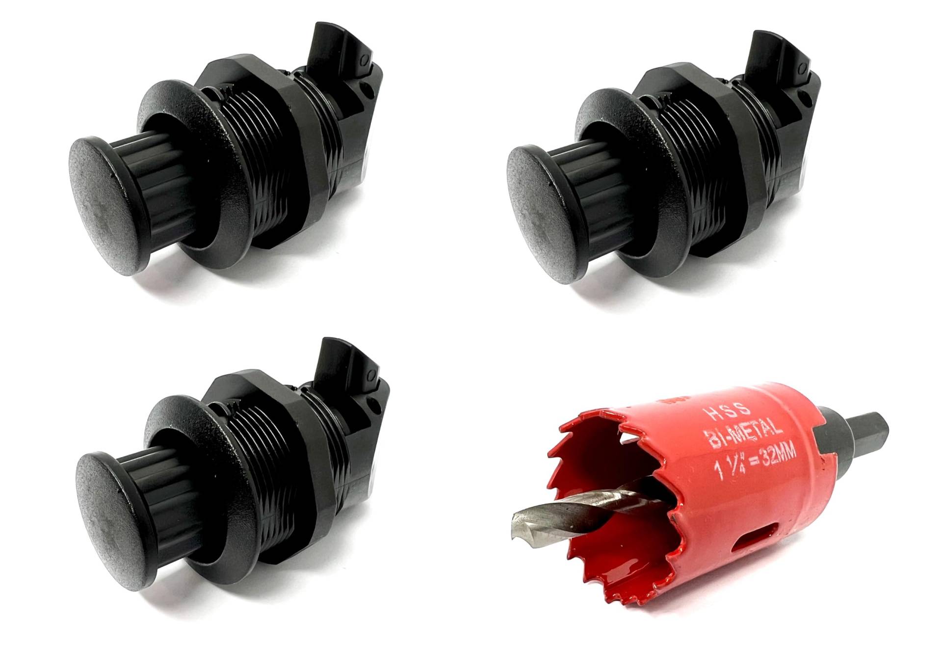 Haasweller I 3X Profi Push Lock 1-24mm + Bohrer Wohnmobil Möbelschloss Druckschlösser Druckknopf Boot Camper Verriegelung Schnappverschluss Haasweller I 3X Profi Push Lock 1-24mm + Bohrer Wohnmobil Möbelschloss Druckschlösser Druckknopf Boot Camper Verriegelung Schnappverschluss von Haasweller