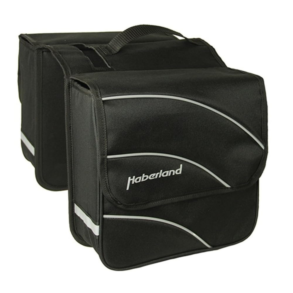 Haberland DJ2011-00 Doppeltasche Kim M 24', 28x28x11cm, 18 ltr, schwarz Haberland DJ2011-00 Doppeltasche Kim M 24', 28x28x11cm, 18 ltr, schwarz von Haberland