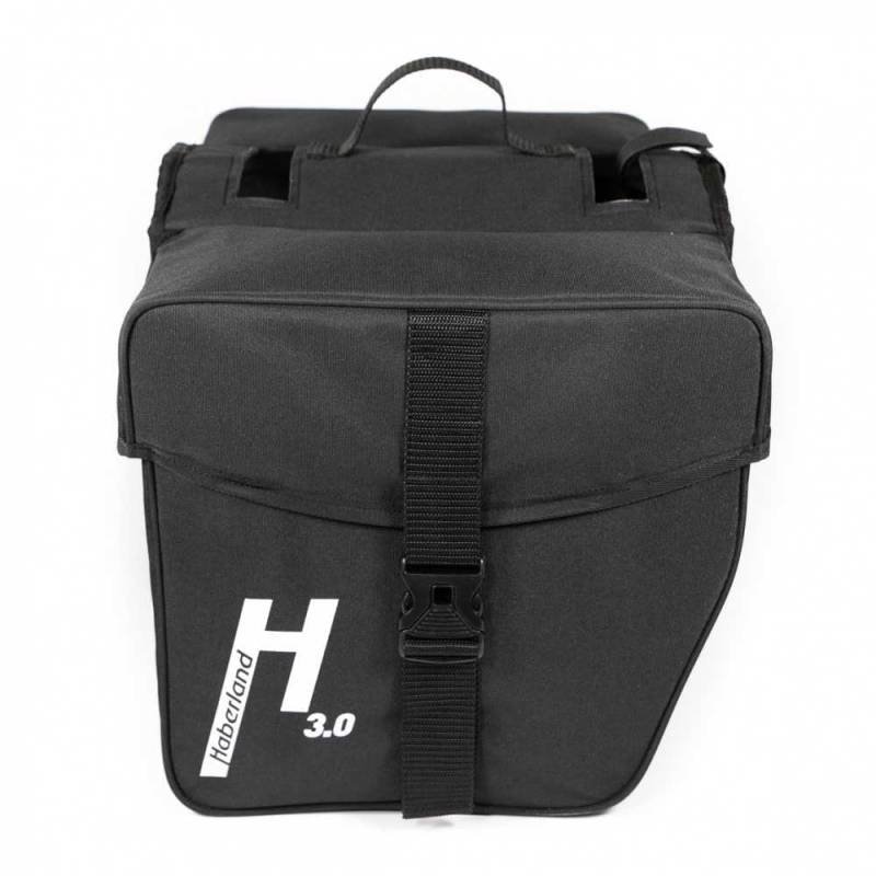 Haberland Doppeltasche Basic M schwarz von Haberland