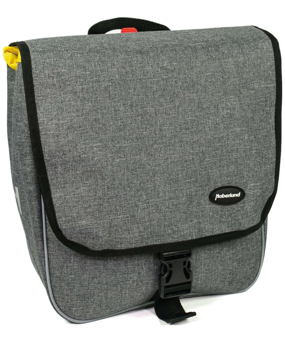 Haberland Fahrrad Einzeltasche Trend L 20 Liter Gepäckträgertasche Fahrradtasche Packtasche grau Haberland Fahrrad Einzeltasche Trend L 20 Liter Gepäckträgertasche Fahrradtasche Packtasche grau von Haberland