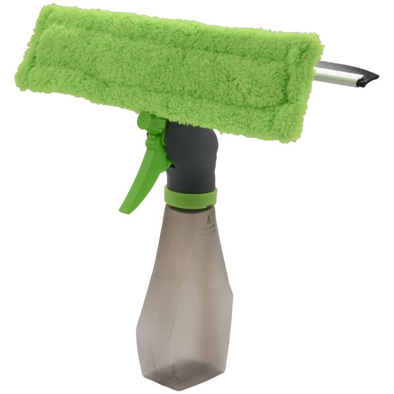 Hagsnec Wischer, 3 in 1 Doppelseitige Wasserspray Autowaschanlage Wischer, Reiniger Sprühflasche Wischer Rakel Mikrofaser Tuch Pad Kit, Autoreinigung und Wartung von Hagsnec