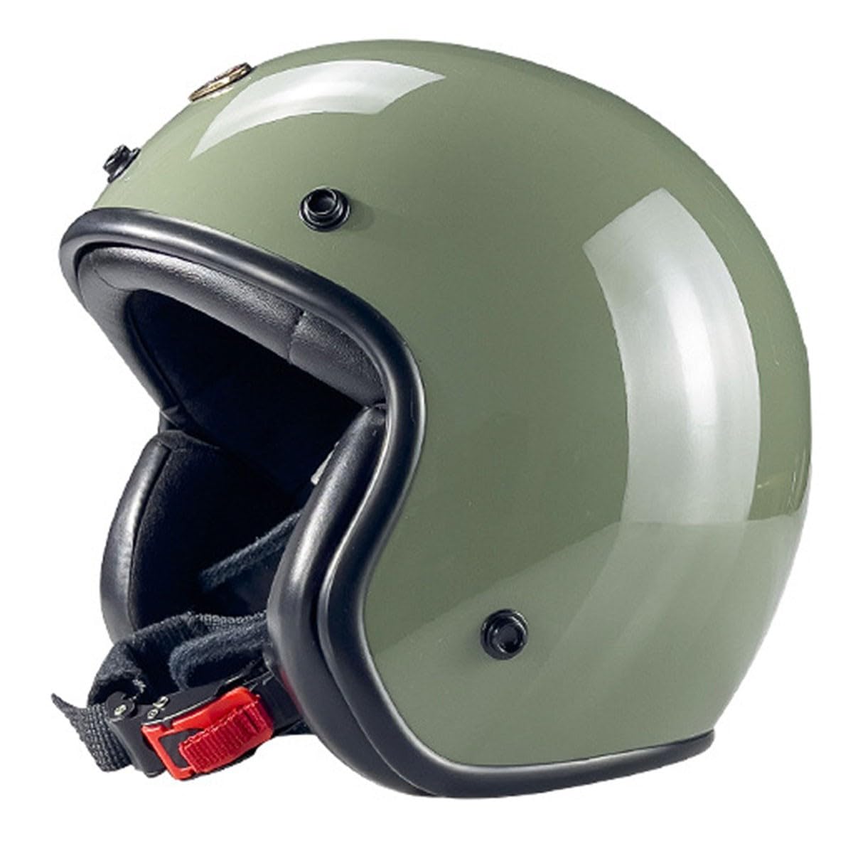 Halbschalenhelm Motorradhelm Mit ECEDOT Zulassungiber Brain-Cap Halbschale Jet-Helm Roller-Helm Scooter-Helm Retro Motorrad Halbhelm Für Cruiser Chopper Biker Moped 14,S:55-56CM von HaiBing