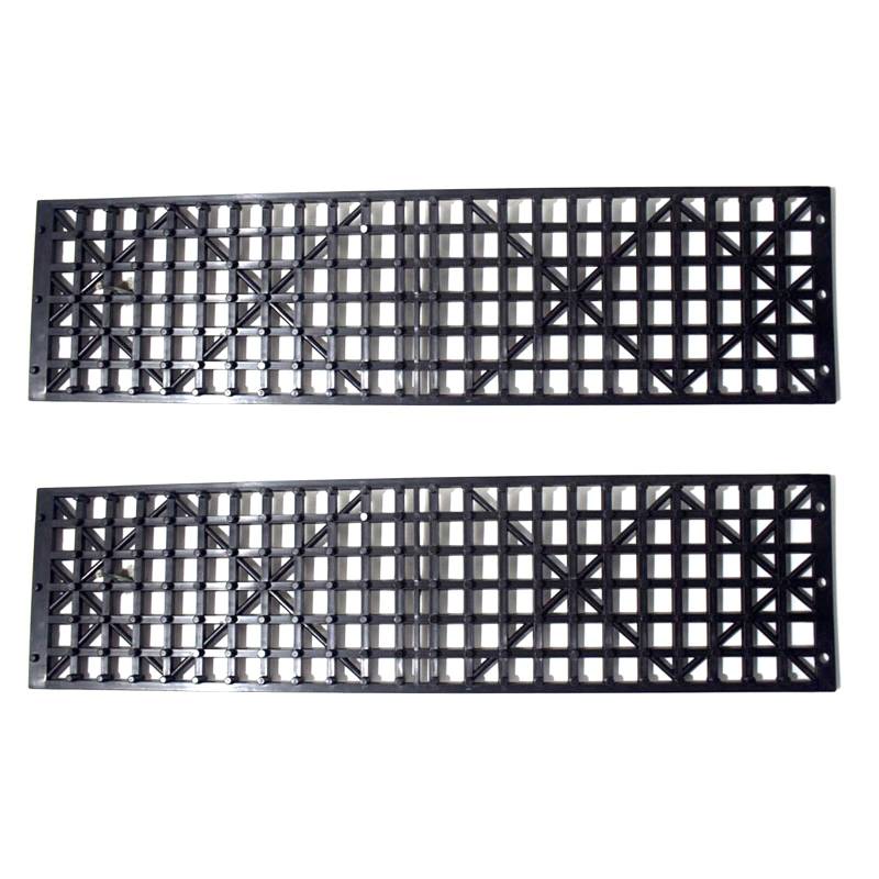 2pcs Auto Schnee Schlamm Off Platte Reifentraktion Faltbare Skidplatte Nicht Schlupfmatten Sandy Schneekette Rad Anti Skid Snowboarden von Haiki