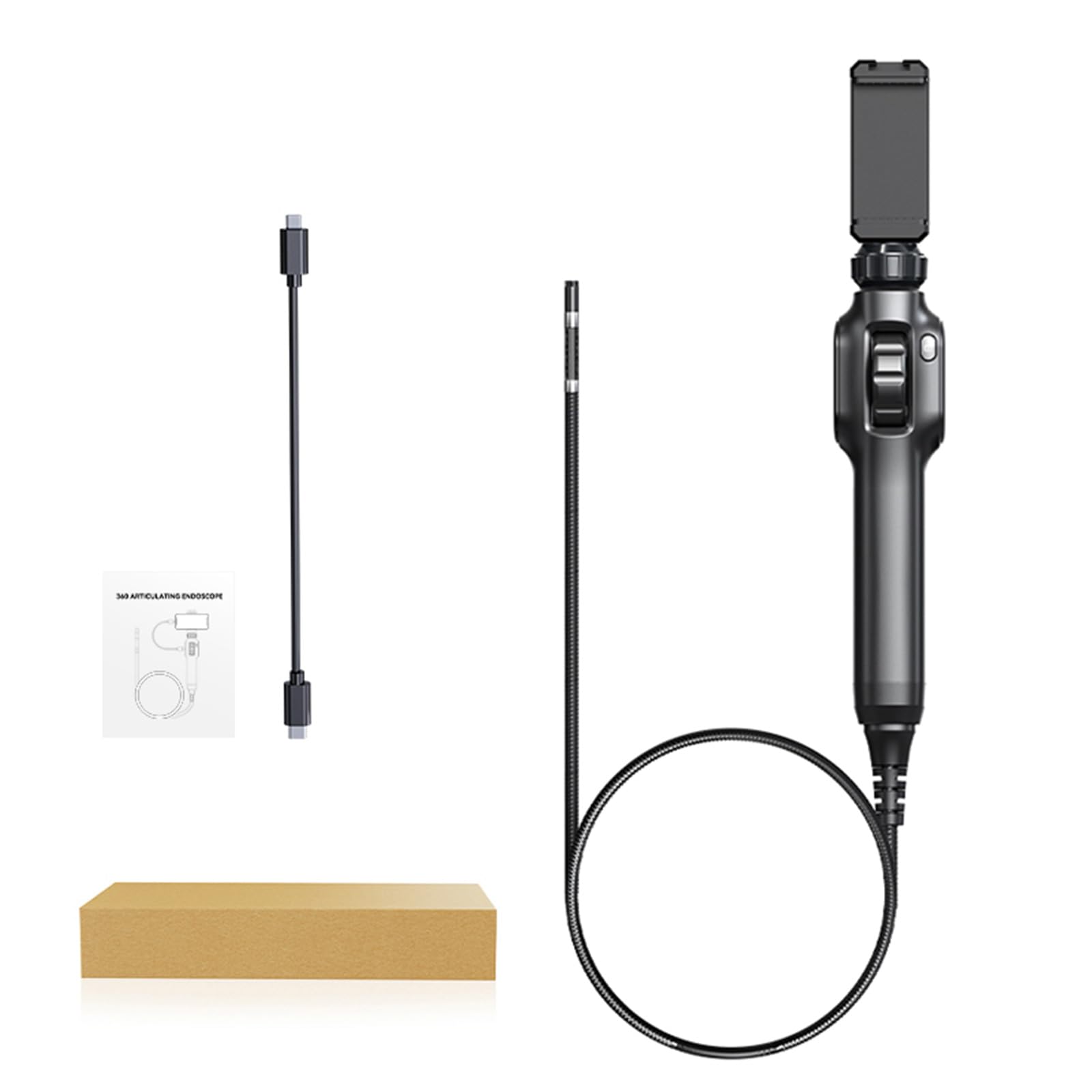 Flexible Handheld Boorscope Endoskop Kamera Mit Großem Bildschirm Display Für Eine Detaillierte Inspektion In Schwieriger Lichtumgebung Flexible Handheld Boorscope Endoskop Kamera Mit Großem Bildschirm Display Für Eine Detaillierte Inspektion In Schwieriger Lichtumgebung von Haiki