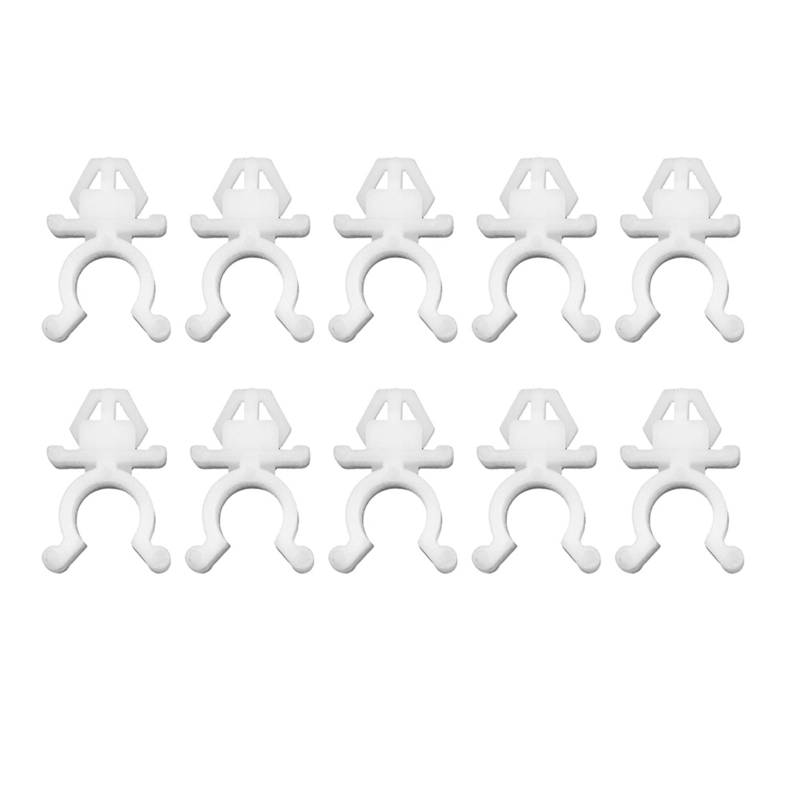 Haiki 10pcs Motorhaube Stützstange Clip Schnalle 65722-01E00 Autozubehör Motorhaube Stange Stützstange Retainer Clamp von Haiki