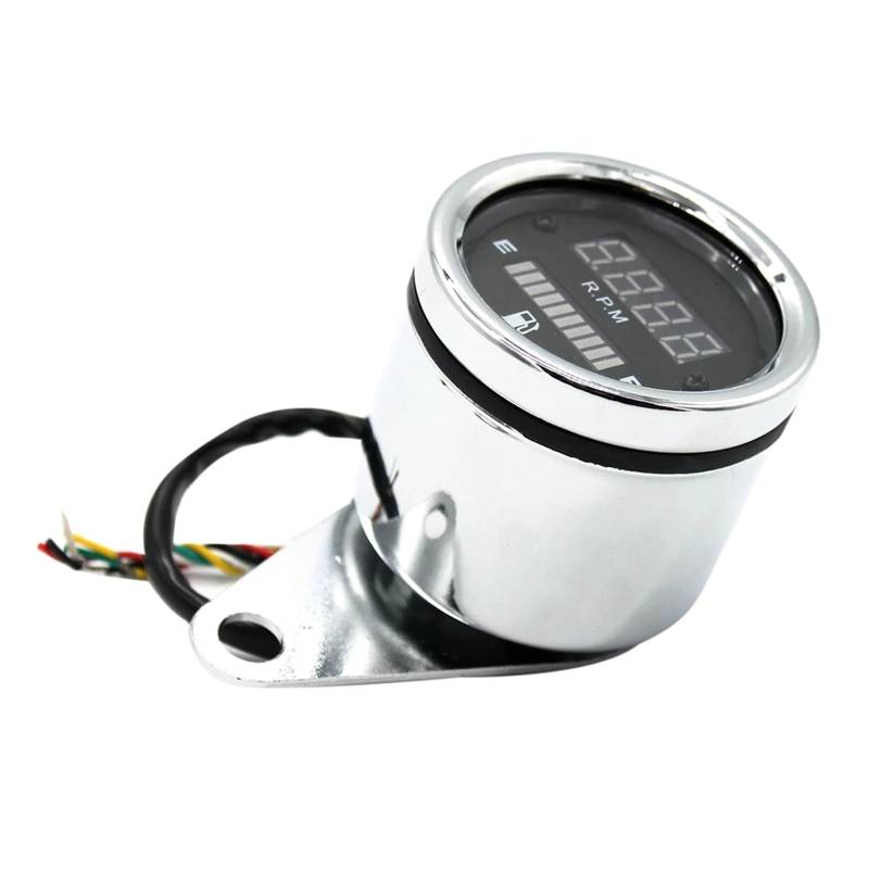 Haiki 12 V LED LED Digital Tachometer Geeignete Brennstoffe Und Drehzahlmesser Für Fahrradbegeisterte Verbessertes Fahrerlebnis von Haiki