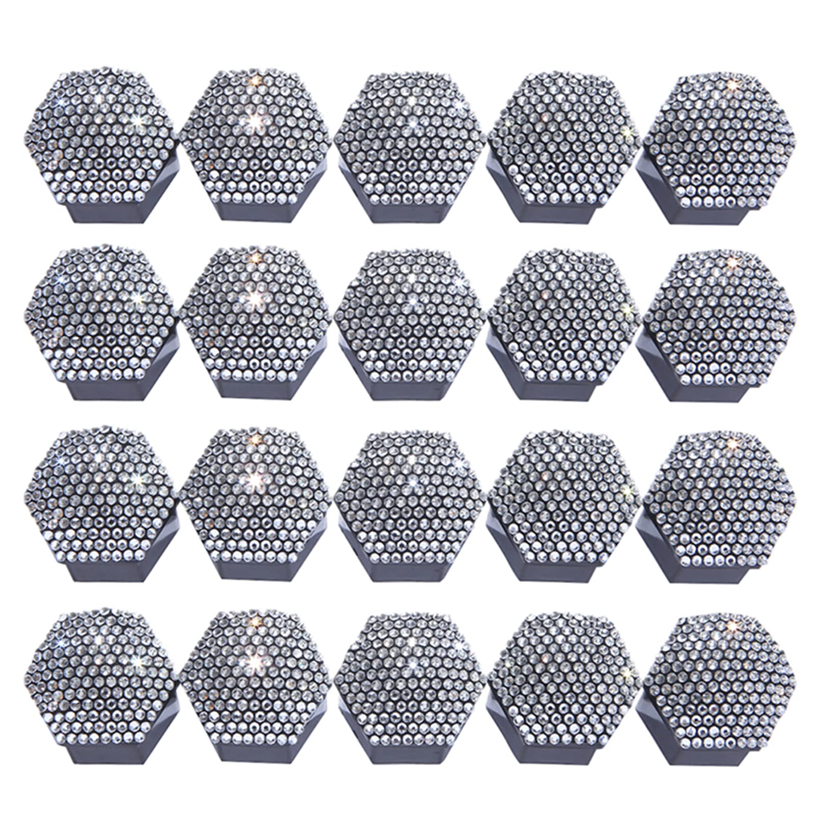 Haiki 20pcs Lug Nussabdeckung 17/19/21 Autoradmutterkappen Zum Schutz Kappen Anti Rust Schraubenabdeckung Auto Reifenmutterschraubendekoration Dekoration Haiki 20pcs Lug Nussabdeckung 17/19/21 Autoradmutterkappen Zum Schutz Kappen Anti Rust Schraubenabdeckung Auto Reifenmutterschraubendekoration Dekoration von Haiki