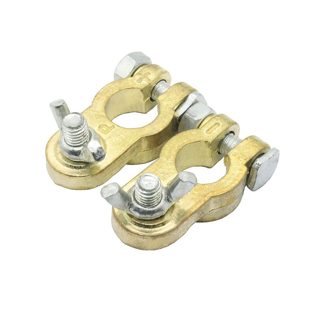 Haiki 2pcs/Set Automotive Battery Klemmen Kee Wear Professional Aluminium Legierungsplattierte Anschlussadapter Autoersatzteile Haiki 2pcs/Set Automotive Battery Klemmen Kee Wear Professional Aluminium Legierungsplattierte Anschlussadapter Autoersatzteile von Haiki