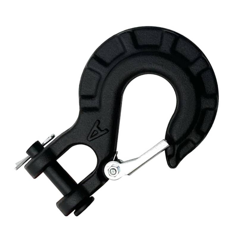 Haiki 3/8 "Winch Hakenladungskapazität 6613lbs Stahl Winch Hook Winch Schleppschlepper Sliphaken Für Syntheticrope Winch Cable von Haiki