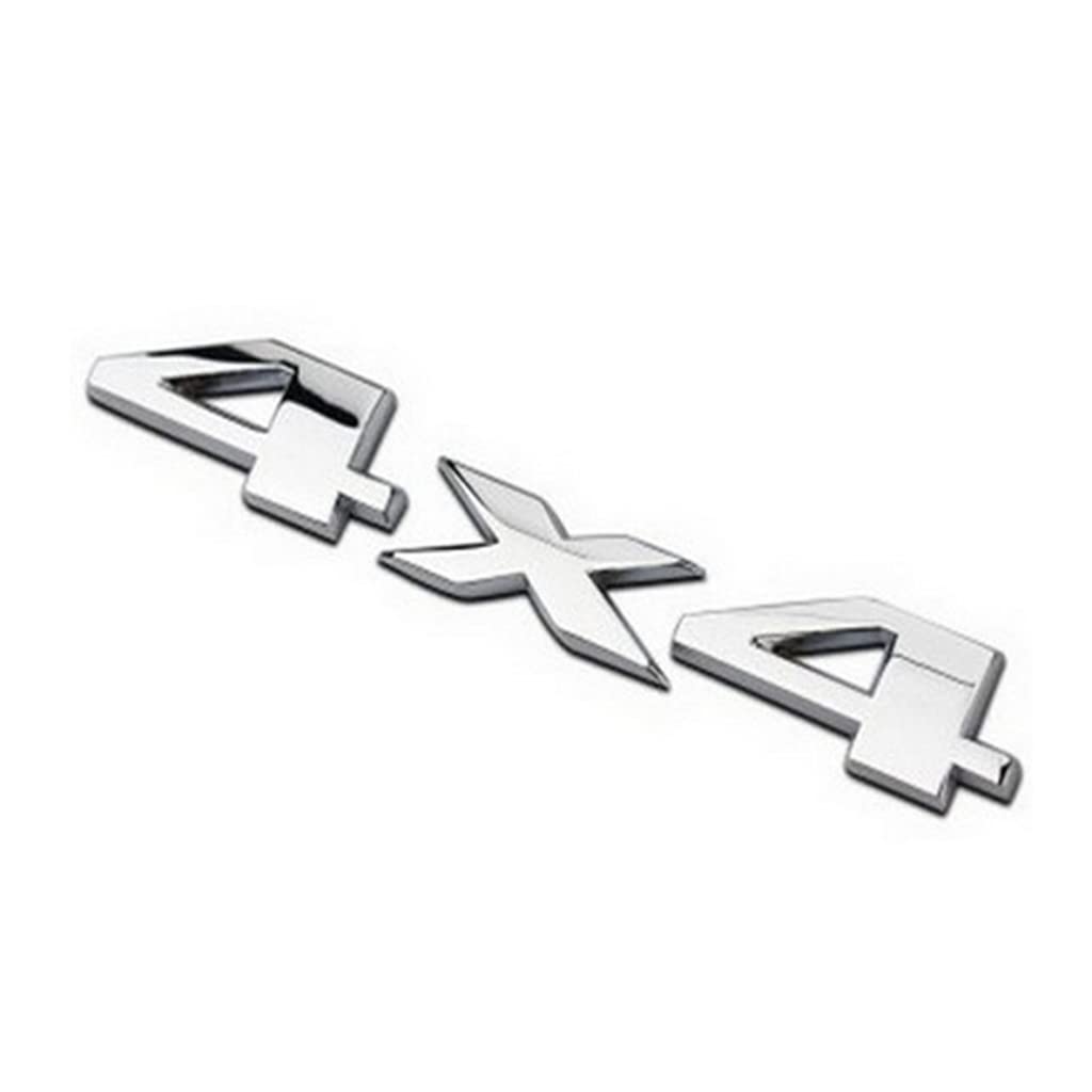 Haiki 3D Erhöhte Heckklappe Buchstaben Für 4x4-Allradantriebserlagen Autosadges Einfügen Aufkleber Silber Schwarz Haiki 3D Erhöhte Heckklappe Buchstaben Für 4x4-Allradantriebserlagen Autosadges Einfügen Aufkleber Silber Schwarz von Haiki