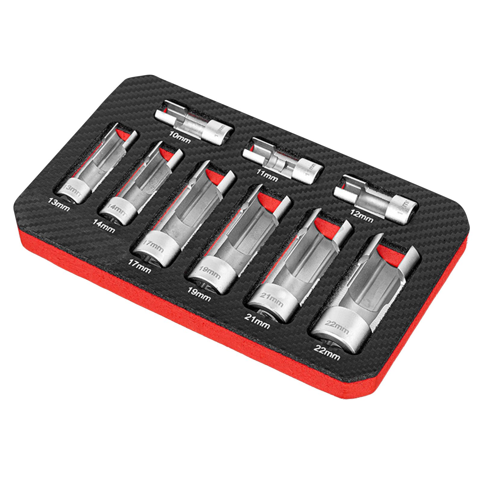 Haiki 9pcs 10-22 Mm Automobilsensoren Socket Tool O2 Oxygens Sensoren Druckschlüsselsockelentfernung Haiki 9pcs 10-22 Mm Automobilsensoren Socket Tool O2 Oxygens Sensoren Druckschlüsselsockelentfernung von Haiki