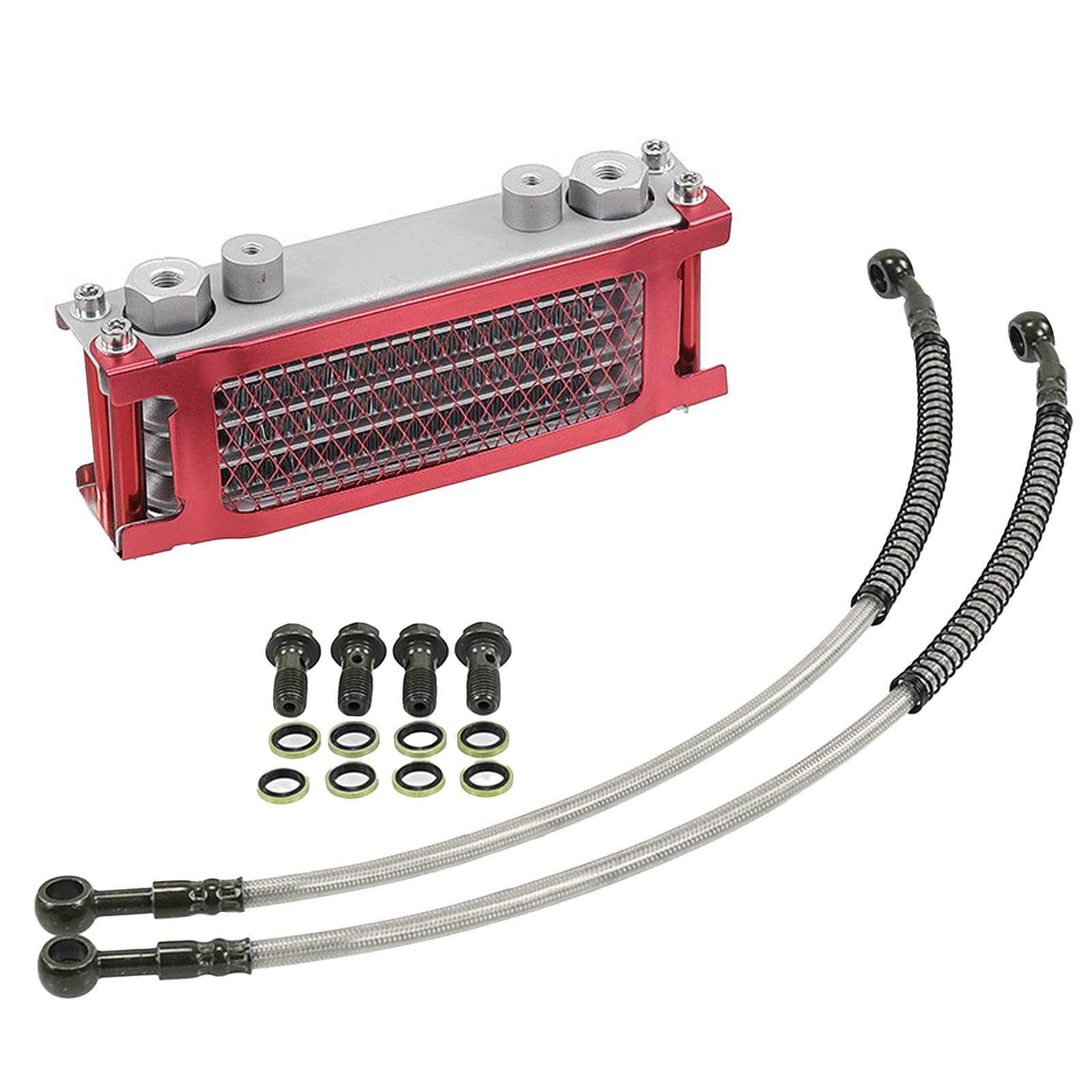 Haiki Motocross Aluminium Ölkühlkühlersystem Motorradölkühler Kühler Für 50-140ccm Dirt Kühlerkit Haiki Motocross Aluminium Ölkühlkühlersystem Motorradölkühler Kühler Für 50-140ccm Dirt Kühlerkit von Haiki