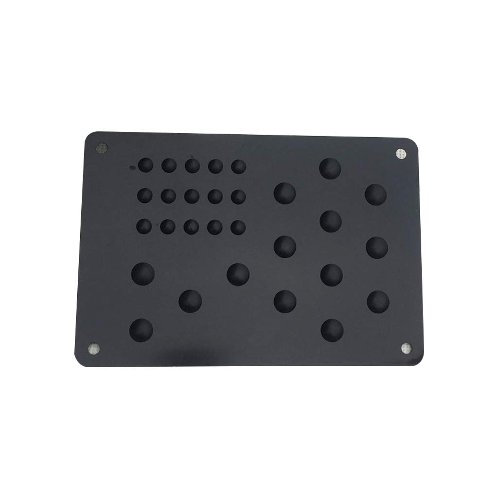 Silber Auto SUV Boden Matte Fuß Ferse Abnutzungsplatte Nicht Schlupfteppich Automobile Legierung Verschleißschild Anti Skid Pad Silber Auto SUV Boden Matte Fuß Ferse Abnutzungsplatte Nicht Schlupfteppich Automobile Legierung Verschleißschild Anti Skid Pad von Haiki