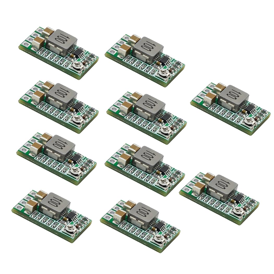 Hailege 10pcs Mini Step Down Buck Power Modul DC-DC 12-24V bis 5V 3A Fester Spannungsausgang 1,8 V 2,5 V 3,3 V 5 V 9 V 12 V Optional einstellbarer Wirkungsgrad 97,5% Hailege 10pcs Mini Step Down Buck Power Modul DC-DC 12-24V bis 5V 3A Fester Spannungsausgang 1,8 V 2,5 V 3,3 V 5 V 9 V 12 V Optional einstellbarer Wirkungsgrad 97,5% von Hailege