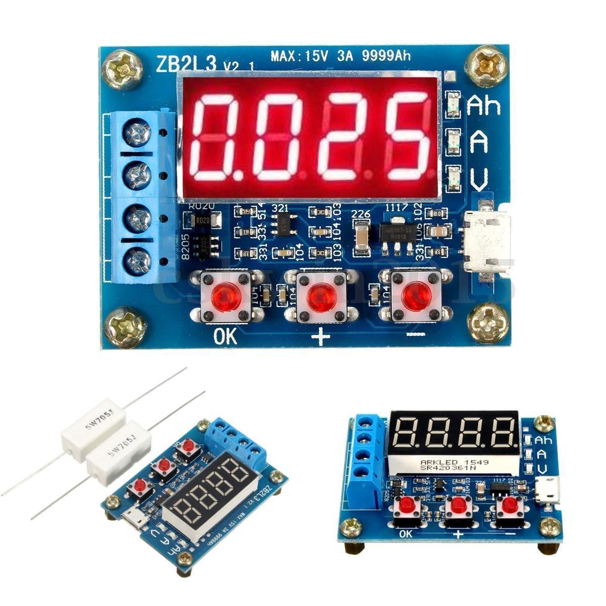 Hailege 18650 Li-Ionen-Lithium-Blei-Blei-Batteriekapazitätsmessgerät Entladungstester Analysator 1,5 V-12 V Batteriekapazitätsmessgerät Entladetester Hailege 18650 Li-Ionen-Lithium-Blei-Blei-Batteriekapazitätsmessgerät Entladungstester Analysator 1,5 V-12 V Batteriekapazitätsmessgerät Entladetester von Hailege