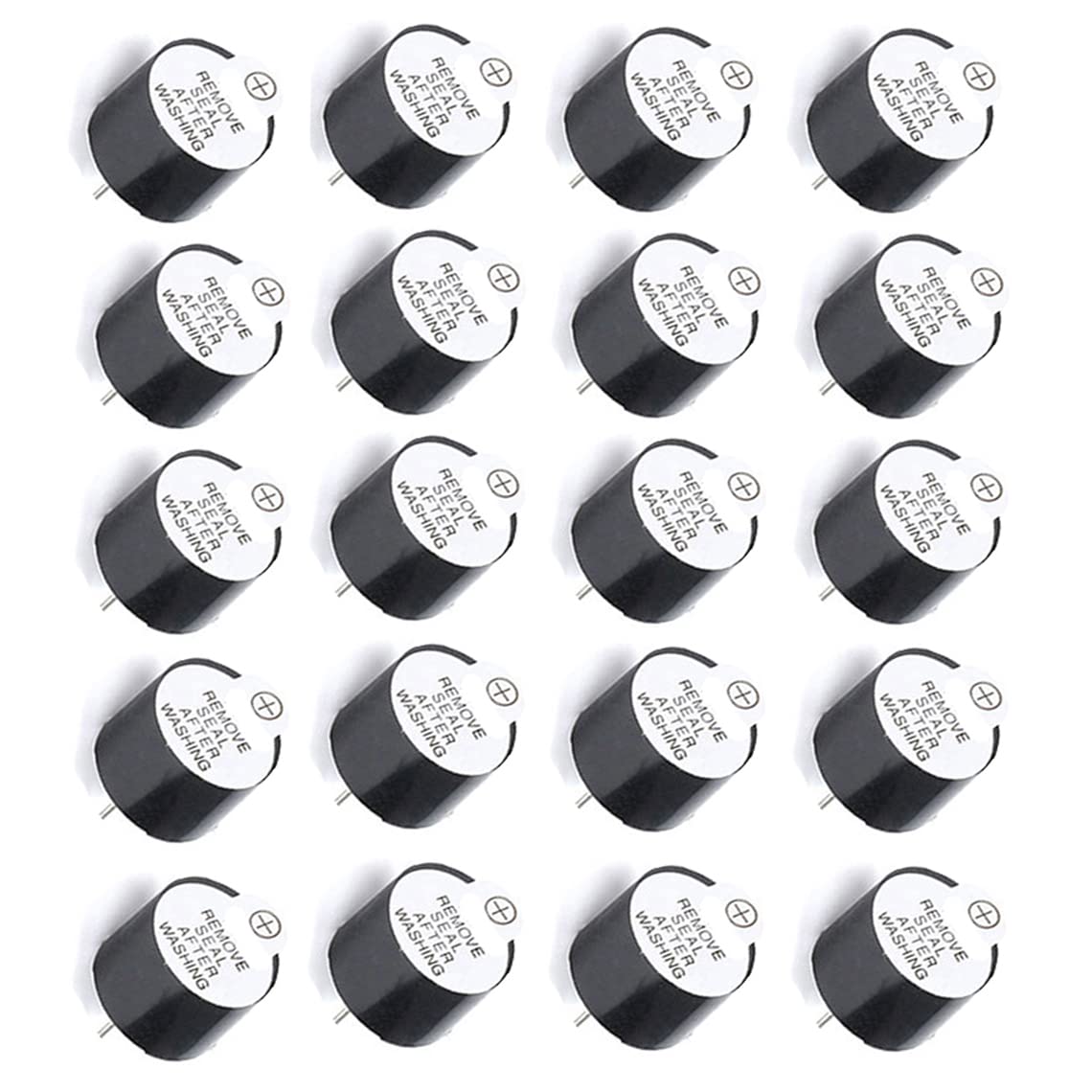 Hailege 20pcs 12V Integrierter aktiver Summer Alarm Sounder Lautsprecher Elektromagnetischer Summer 12 * 9,5mm Hailege 20pcs 12V Integrierter aktiver Summer Alarm Sounder Lautsprecher Elektromagnetischer Summer 12 * 9,5mm von Hailege