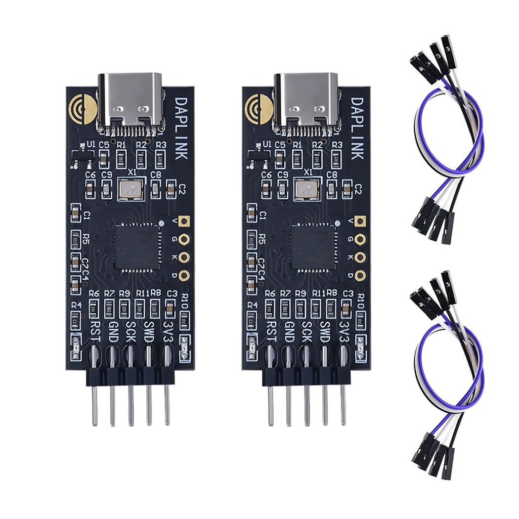 Hailege 2pcs DAPLINK Brenner Simulation Download Unterstützung Die meisten Cortex-M Chips SWD Virtuelle Serielle Schnittstelle Hailege 2pcs DAPLINK Brenner Simulation Download Unterstützung Die meisten Cortex-M Chips SWD Virtuelle Serielle Schnittstelle von Hailege