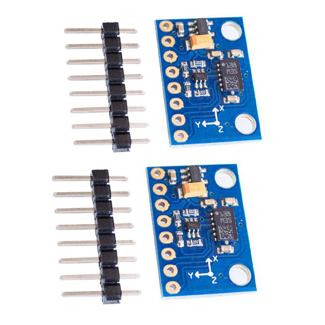Hailege 2pcs LSM303DLHC GY-511 3 Achsen E-Kompass Beschleunigungsmesser Magnetometer Modul 12 Bit AD Convert Hailege 2pcs LSM303DLHC GY-511 3 Achsen E-Kompass Beschleunigungsmesser Magnetometer Modul 12 Bit AD Convert von Hailege