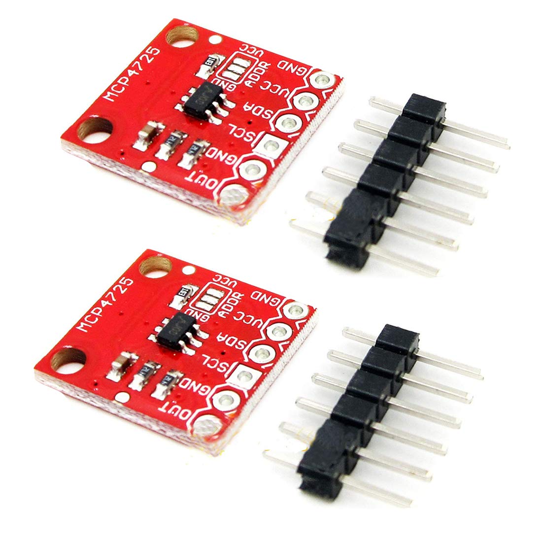 Hailege 2pcs MCP4725 12 Bit I2C IIC DAC Entwicklungsboard Breakout Board Interne EEPROM Store Einstellungen Hailege 2pcs MCP4725 12 Bit I2C IIC DAC Entwicklungsboard Breakout Board Interne EEPROM Store Einstellungen von Hailege