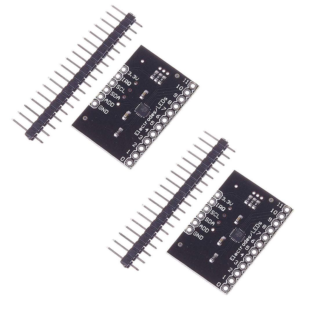 Hailege 2pcs MPR121-Breakout-V12 Näherungstastatur Berührungssensor Kapazitiver Berührungssensor Hailege 2pcs MPR121-Breakout-V12 Näherungstastatur Berührungssensor Kapazitiver Berührungssensor von Hailege
