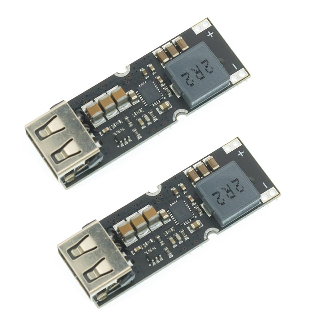Hailege 2pcs TPS61088 Step Up Boost Power Modul Schnellladung Mobile Akku Schnellladeplatine 3,2 V 3,7 V 4,2 V bis 5 V 9 V 12 V USB QC2.0 QC3.0 Hailege 2pcs TPS61088 Step Up Boost Power Modul Schnellladung Mobile Akku Schnellladeplatine 3,2 V 3,7 V 4,2 V bis 5 V 9 V 12 V USB QC2.0 QC3.0 von Hailege