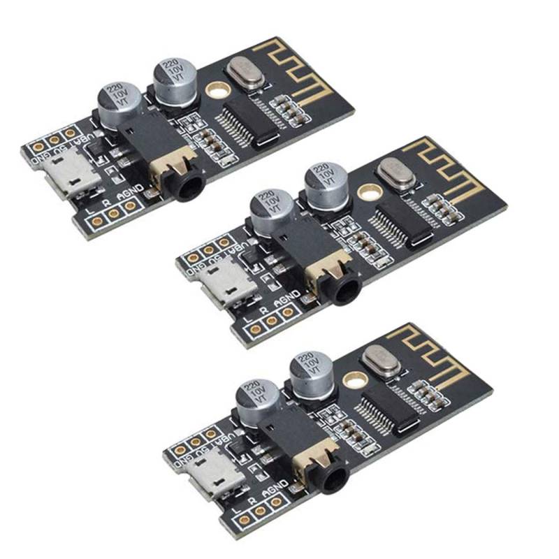 Hailege 3pcs M28 Wireless Bluetooth MP3 Audio Receiver Board BLT 4.2 mp3 Lossless Decoder Bluetooth 4.2 Audio Receiver Board Wireless Stereo Sound Modul von Hailege