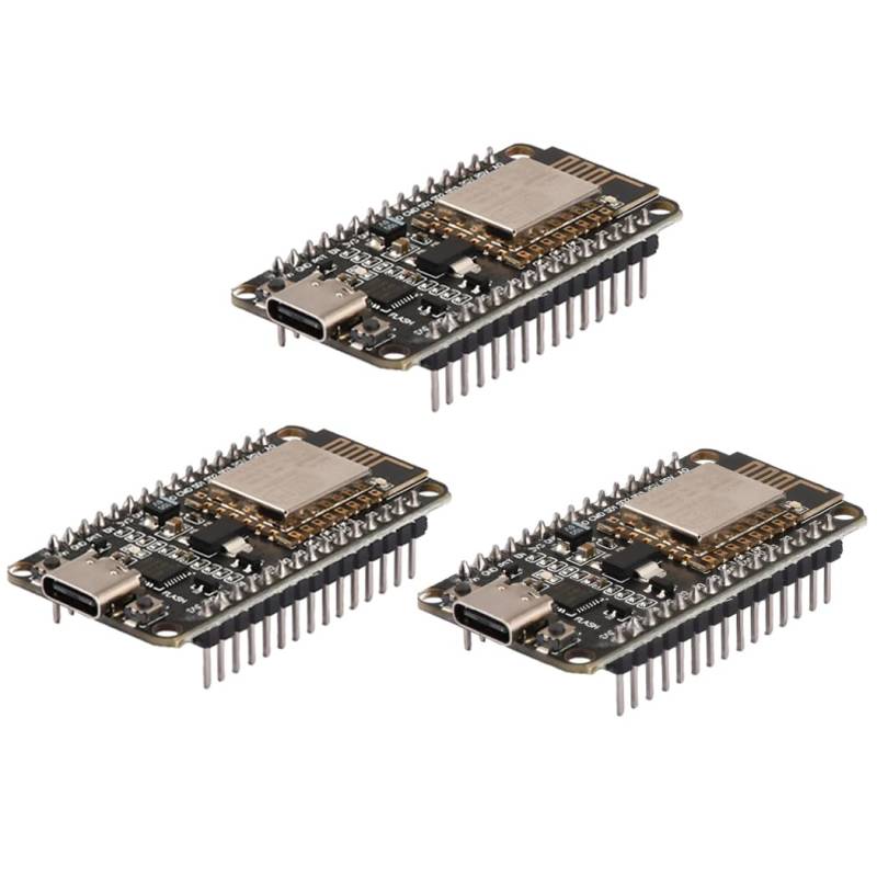 Hailege 3pcs NodeMCU Lua ESP8266 ESP-12E CP2102 Typ-C USB C Schnittstelle IOT Internet der Dinge Wireless WiFi Entwicklungsplatine Modul von Hailege